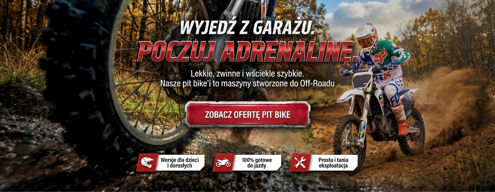 Motocykle Pit Bike