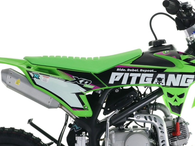 Pit Bike Pitgang 125 XD Enduro V2 - Antypoślizgowe Siedzenei
