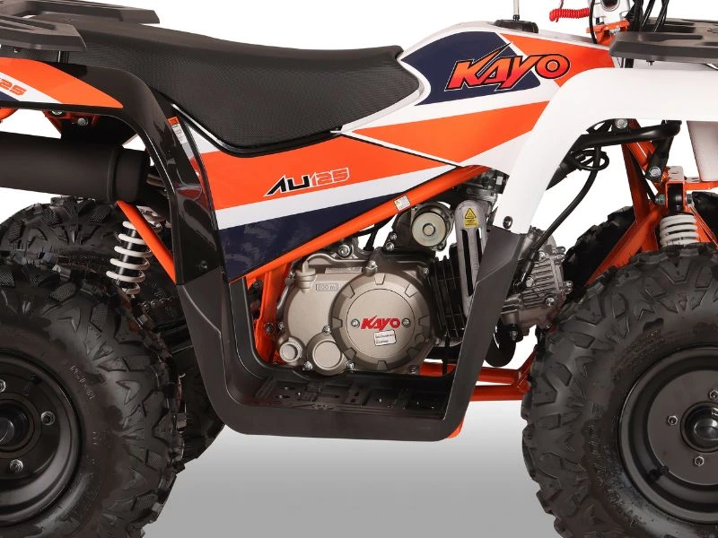 Quad KAYO AU125- silnik z drugiej strony