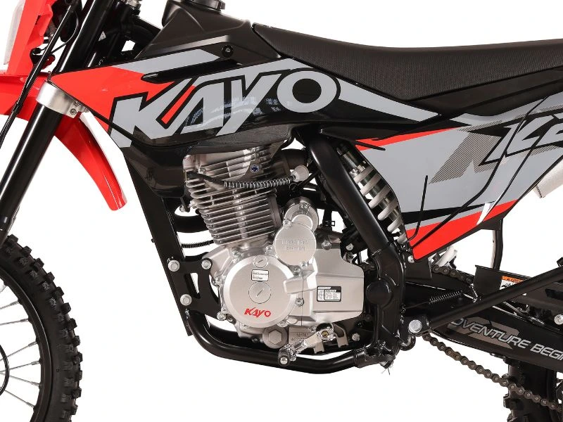 motocykl cross kayo k2 150 - zdjecie silnika