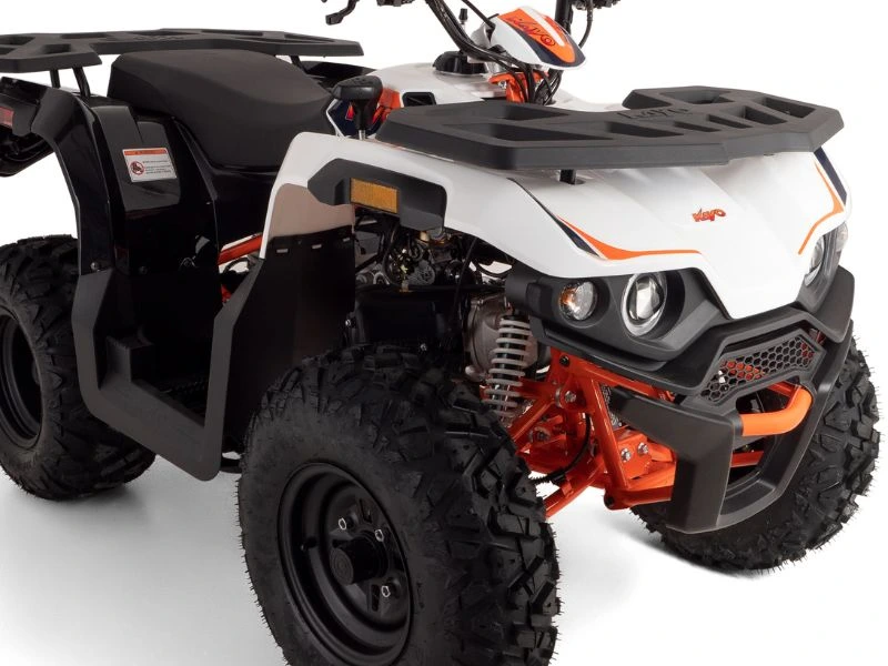 Quad Przeprawowy Kayo AU180 - przednie lampy