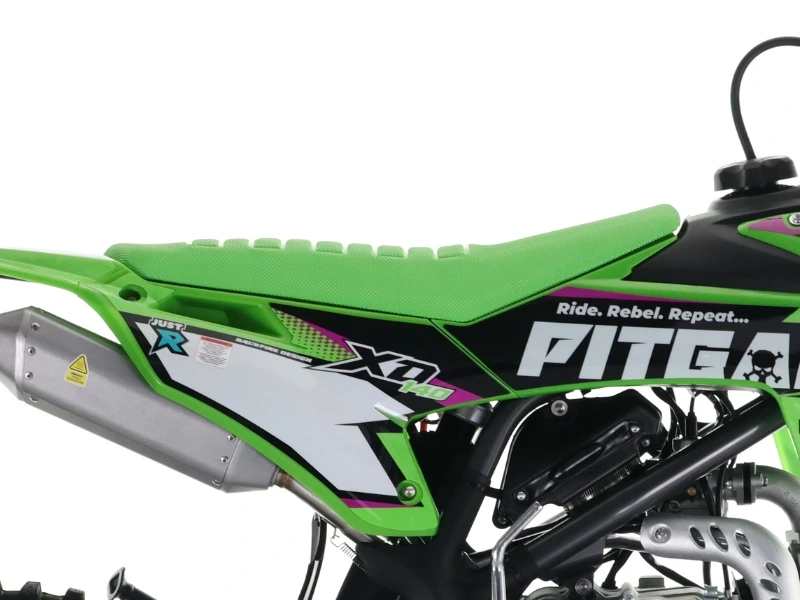 Pit Bike Pitgang 140 XD Enduro V2 - Antypoślizgowe Siedzenei